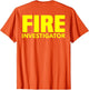 Fire Marshal Commissioner Firefighters Investigators Duty