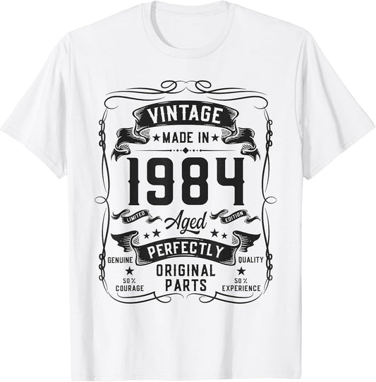 Vintage 1984 42yr 42nd Birthday Gifts 42 Years Old