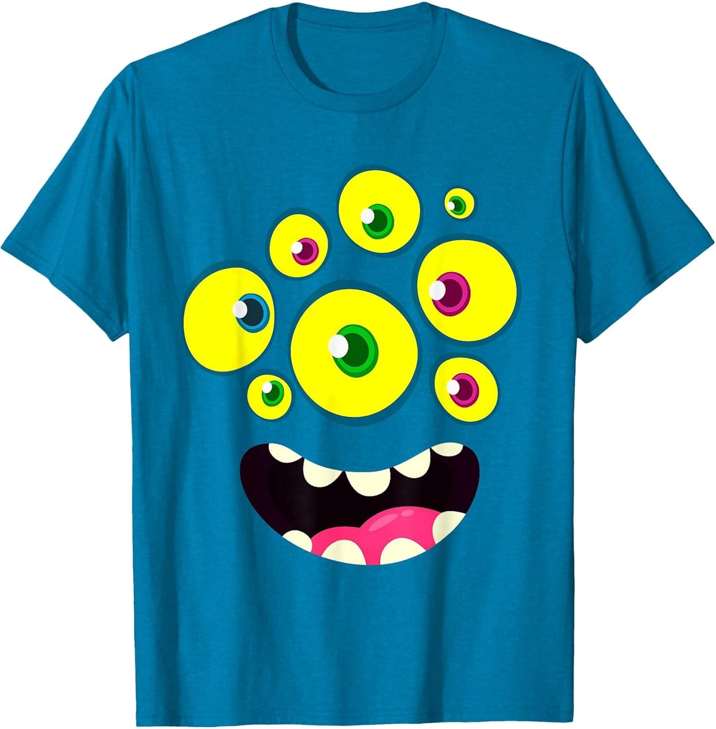 Cute Monster Face Halloween Group Costume Kids Boys
