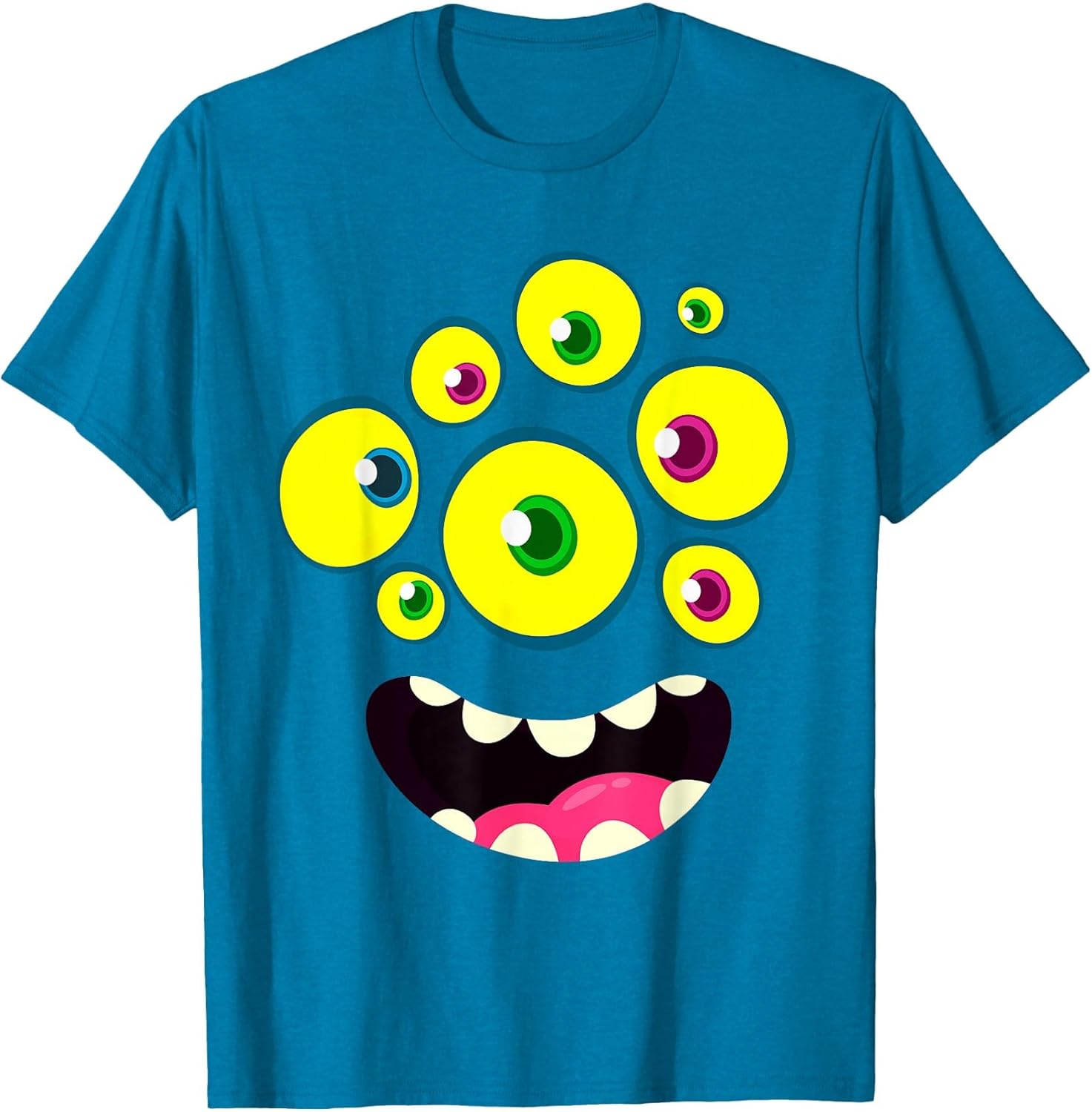 Cute Monster Face Halloween Group Costume Kids Boys