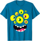 Cute Monster Face Halloween Group Costume Kids Boys
