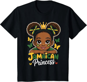 Cute Jamaican Princess Jamaica Girl Crown Bow for Girls