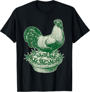 Chicken Pot Pie Marijuana Cannabis Pun Funny