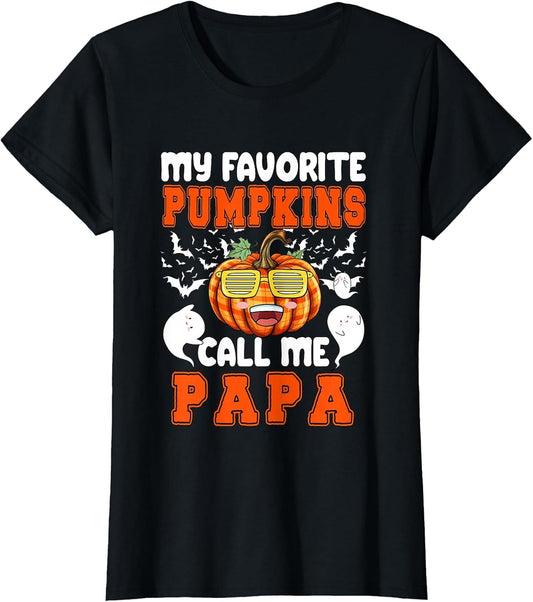 My Favorite Pumpkin Call Me Papa Halloween Family Lover