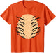 Halloween Tiger Tummy Funny Animal Costume Men Women Kids