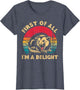 Vintage First of All I'm A Delight Angry Possum Trash Panda