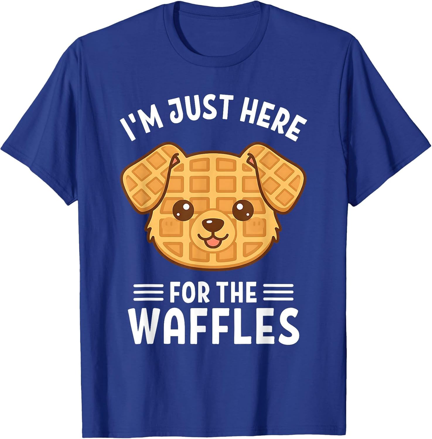 Waffle Dog Lover I'm Just Here for The Waffles