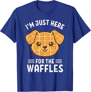 Waffle Dog Lover I'm Just Here for The Waffles