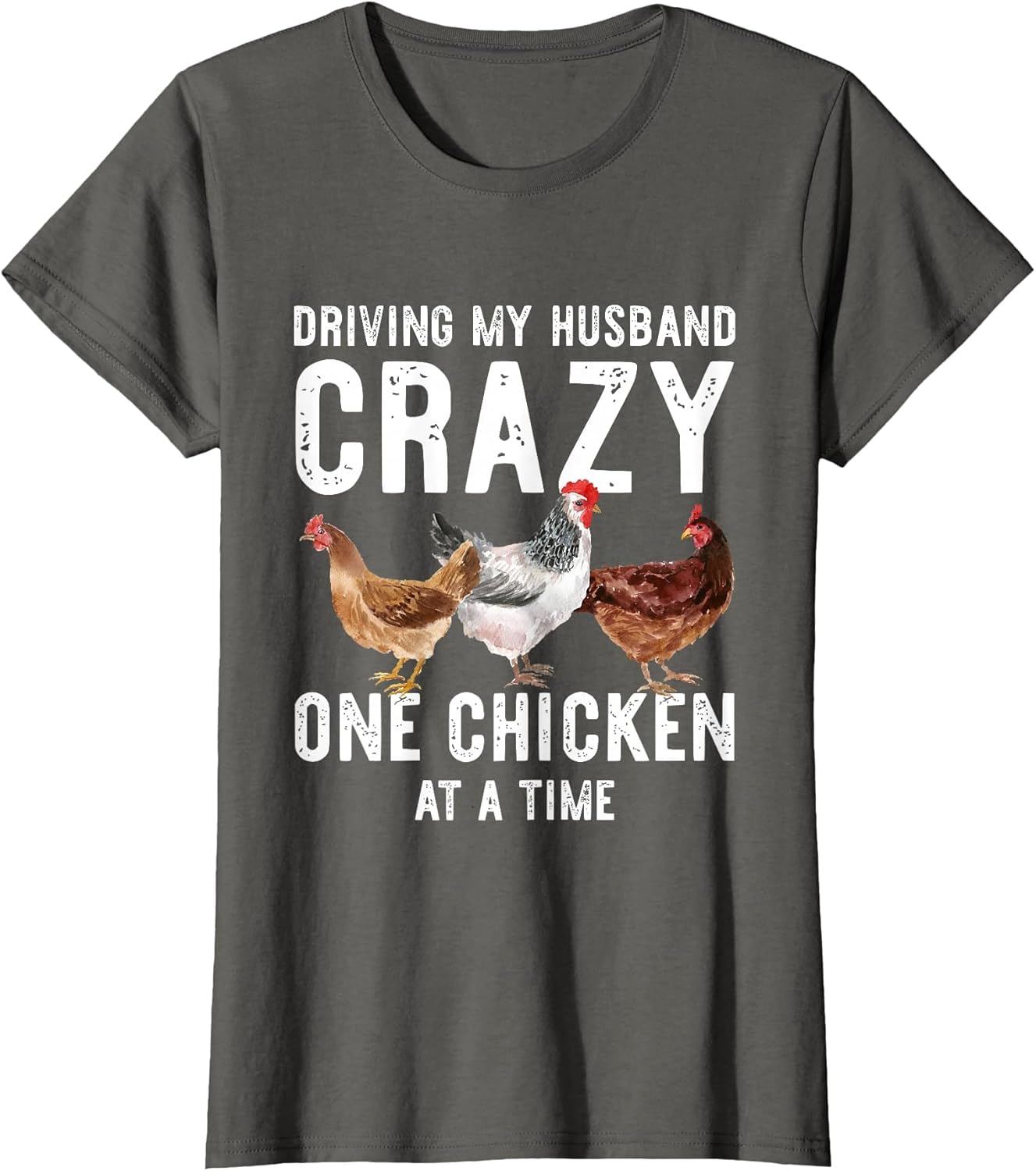 One Chicken at A Time Shirt Funny Chicken Lady Wife Mom