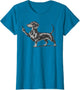 Funny Rude Black Dachshund Dog Meme Middle Finger Wiener Dog