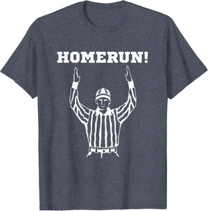 Homerun Football Funny Sarcastic Referee Sports