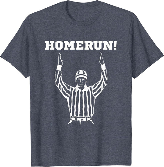 Homerun Football Funny Sarcastic Referee Sports