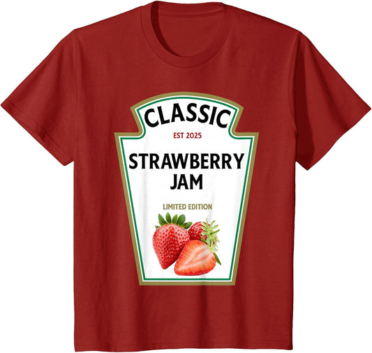 Classic Strawberry Jam Halloween Costume DIY Group Costume