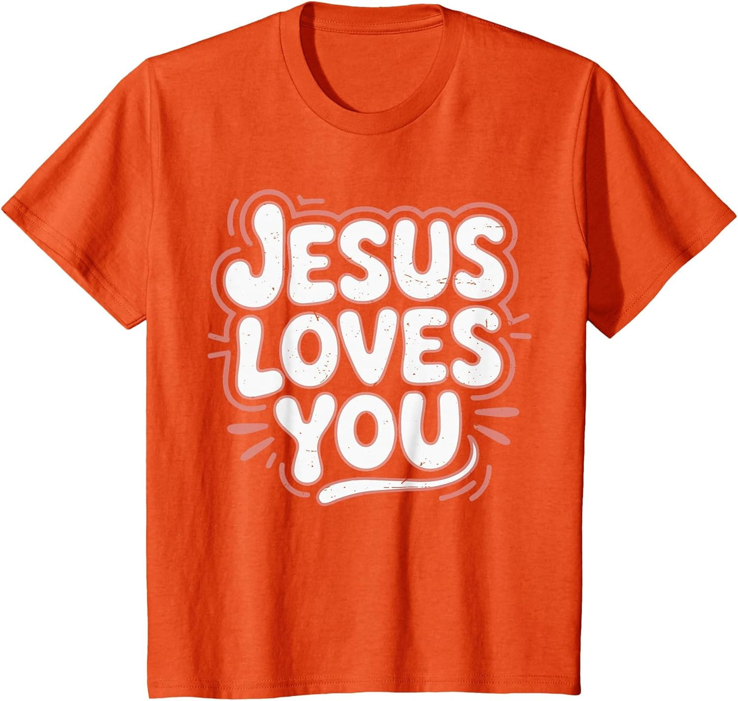 Girls Jesus Loves You Pink Christian Toddler Sister God Mom
