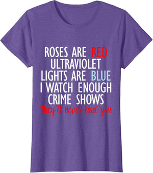 Roses are Red Ultraviolet Lights are Blue True Crime
