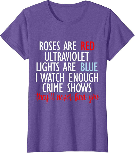 Roses are Red Ultraviolet Lights are Blue True Crime