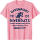Davenport River Rats Iowa Vintage Defunct Baseball