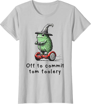 Whimsical Frog Wizard Off to Commit Tom Foolery Frog Meme