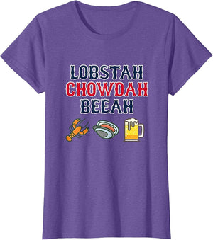 Funny Boston Accent - Lobster Chowder Beer Shirt