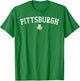 Pittsburgh Irish American Shamrock St Patricks Day T Shirt