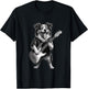 Australian Shepherd Playing Guitar Funny Guitar Dog Lover