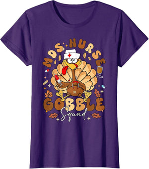 MDS Nurse Turkey Gobble Squad Thanksgiving Minimum Data Set