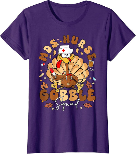 MDS Nurse Turkey Gobble Squad Thanksgiving Minimum Data Set