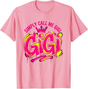 Simply Call Me Gigi Grandma Gift Design