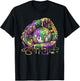 Baseball Glove Ice Cream Mardi Gras Dripping Boys Youth Kids