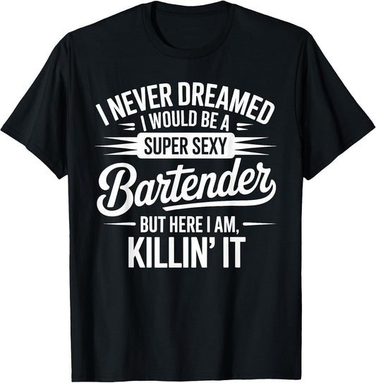 Bartender Art Women Barkeeper Pub Tapster Bartender
