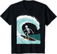 Funny Skeleton Surfing Lovers Spooky Halloween Surfer Ghosts