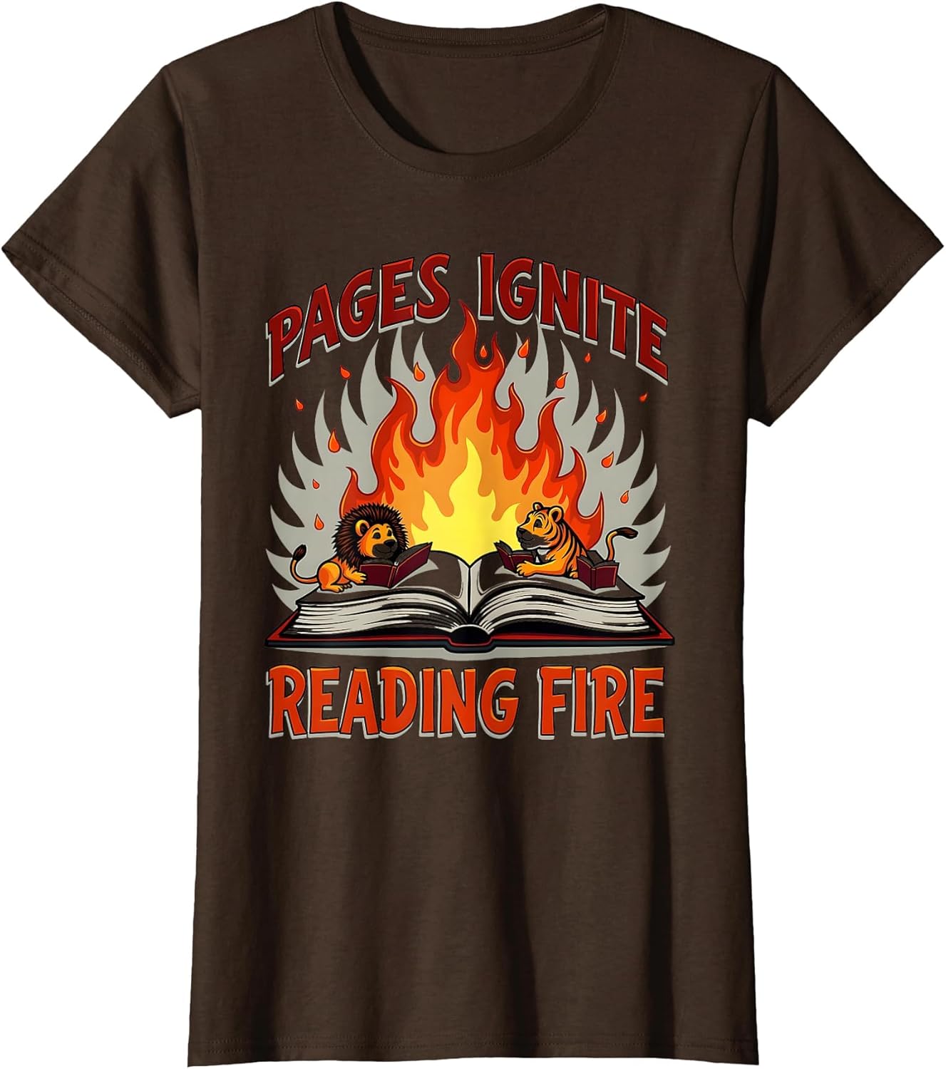 Pages Ignite Reading Fire Literary Design