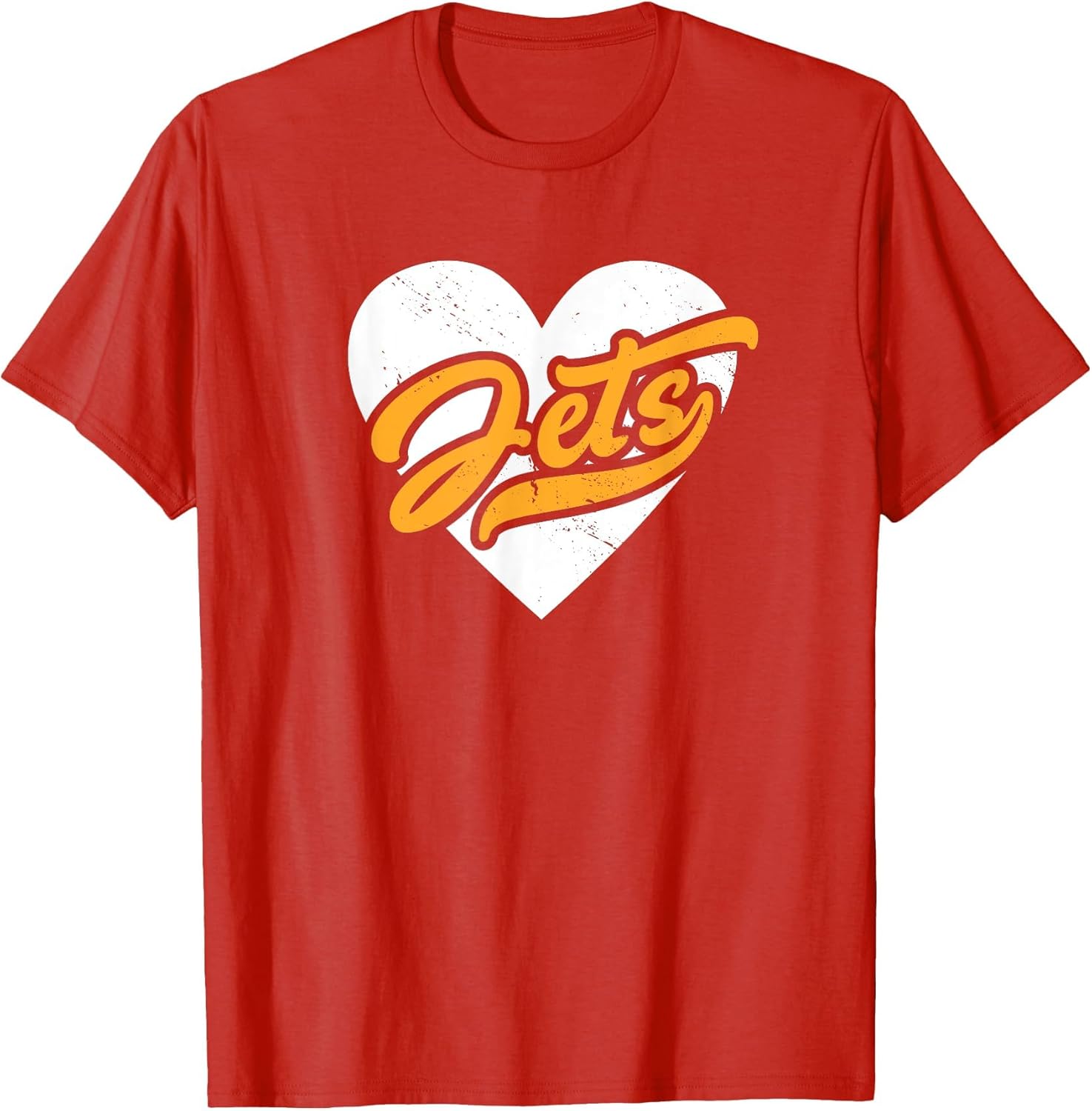 Vintage Jets High School Go Jets Pride Heart