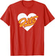 Vintage Jets High School Go Jets Pride Heart