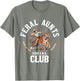 Feral Aunts Social Club Western Cowgirl Riding Tiger Retro
