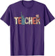 Teacher Life American Flag 4th of July USA Teacher Patriotic