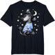 Sleepy Black Poodle Stars and Moon Dog Lover Sleeping Pajama