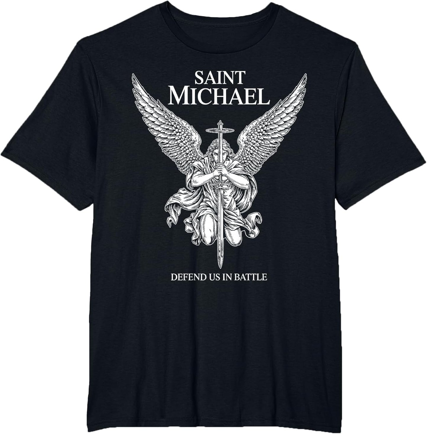 Saint Michael Defend Us in Battle Faith Catholic Christian
