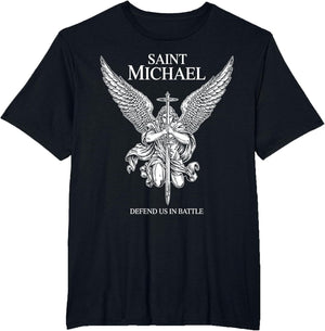 Saint Michael Defend Us in Battle Faith Catholic Christian