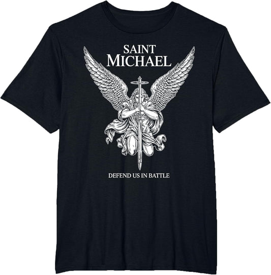 Saint Michael Defend Us in Battle Faith Catholic Christian
