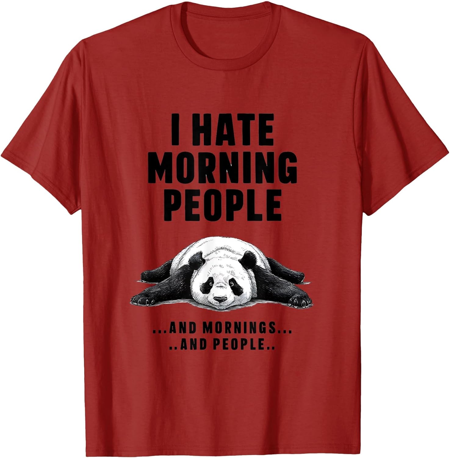 I Don't Like Morning People Or Mornings Or People