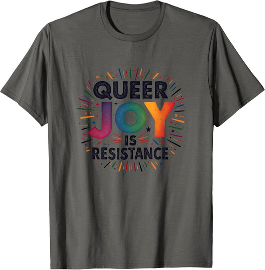 Queer Joy Is Resistance LGBTQ Pride Design