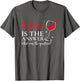 Wine is The Answer What was The Question? Wine Lover