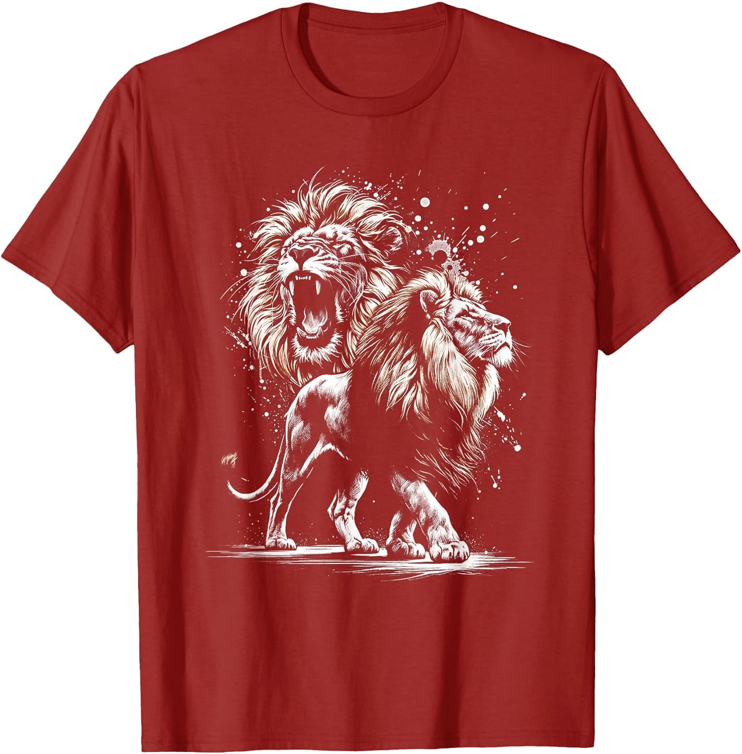 Lion Majestic and Proud in Artistic Style