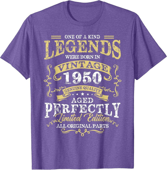 Legend Born in 1950 75th Birthday for 75 Years Old