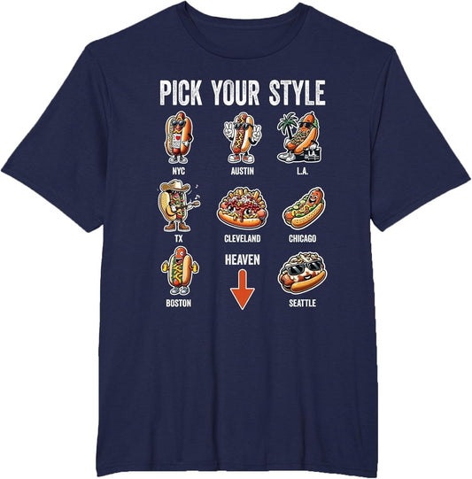 Pick Your Style Hot Dog | Dirty Adult Humor