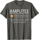 Funny Amputee One Star Would Not Recommend