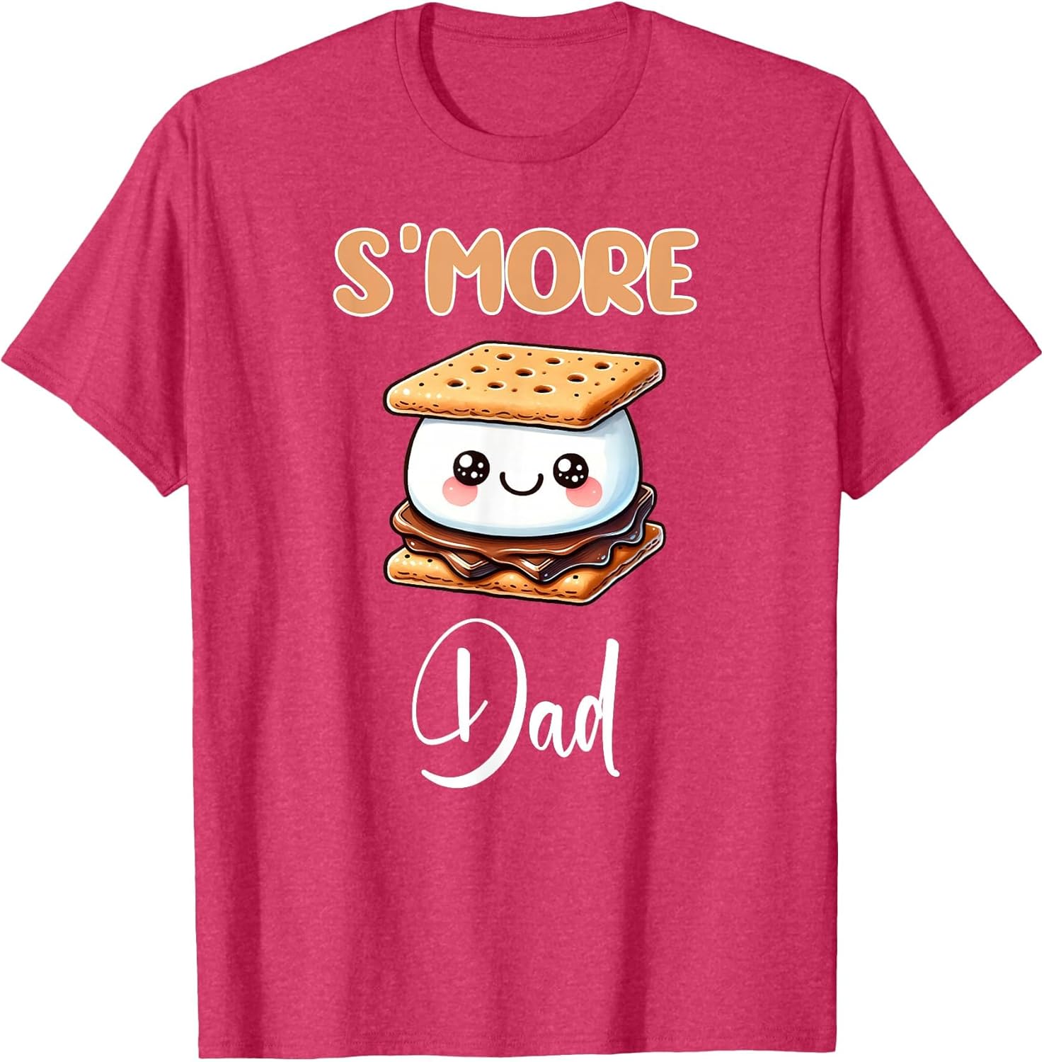S'More Shirt Funny S'Mores Dad S'Mores Father Smores Lover