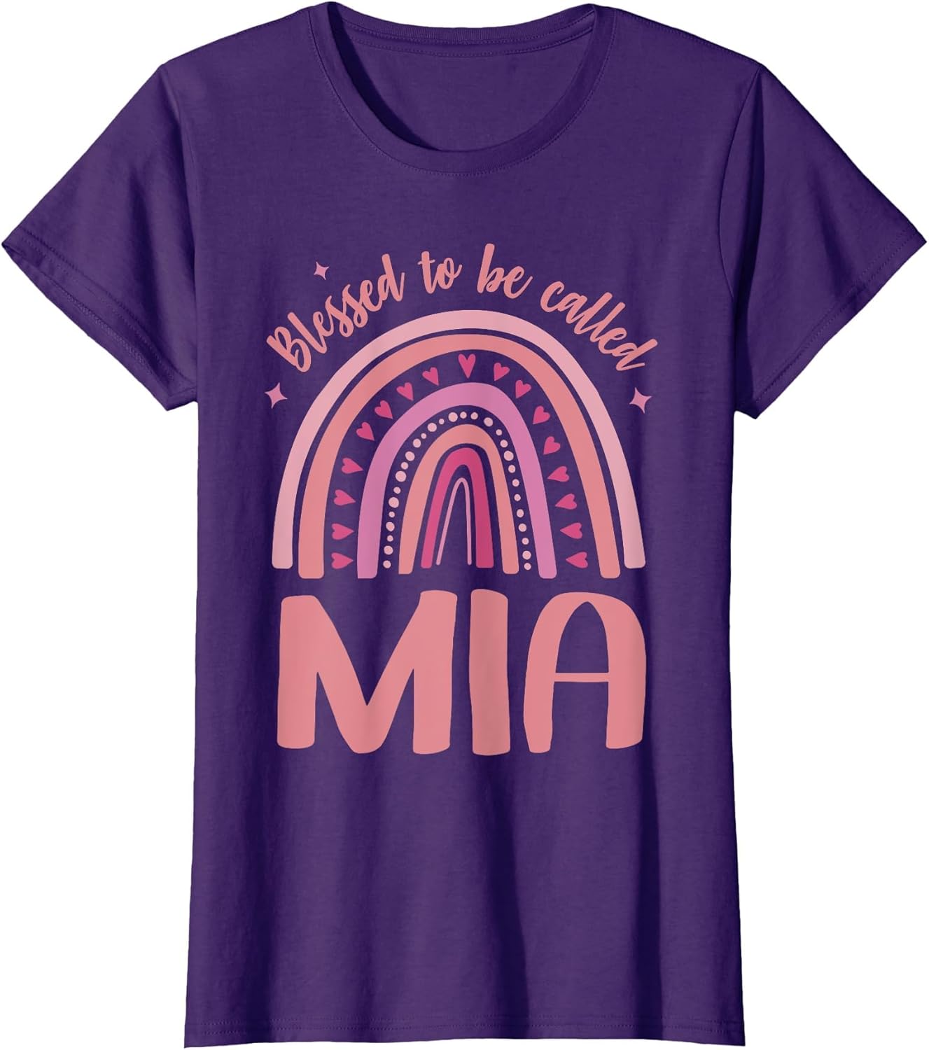 Mia for Grandma Women Cute Mother's Day Blessed Mia