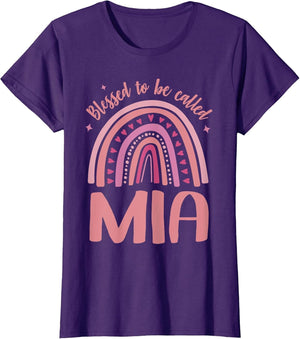 Mia for Grandma Women Cute Mother's Day Blessed Mia